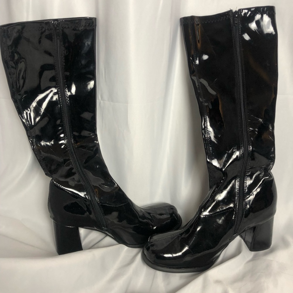 Elle Knee High Gogo Boots Size 10